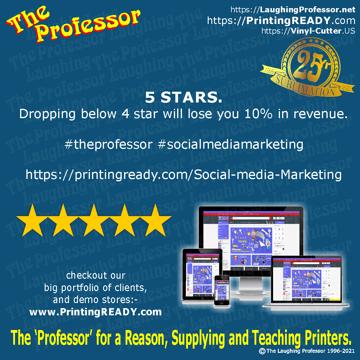 The Professor web hosting